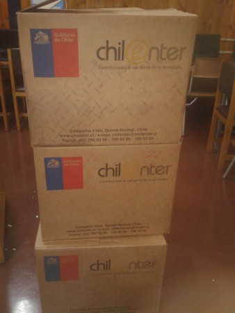 Entrega de Material de CHILENTER